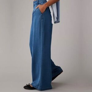 AE Dreamy Drape Stretch High-Waisted Trouser